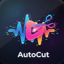 自动剪辑：AI去静音 图标