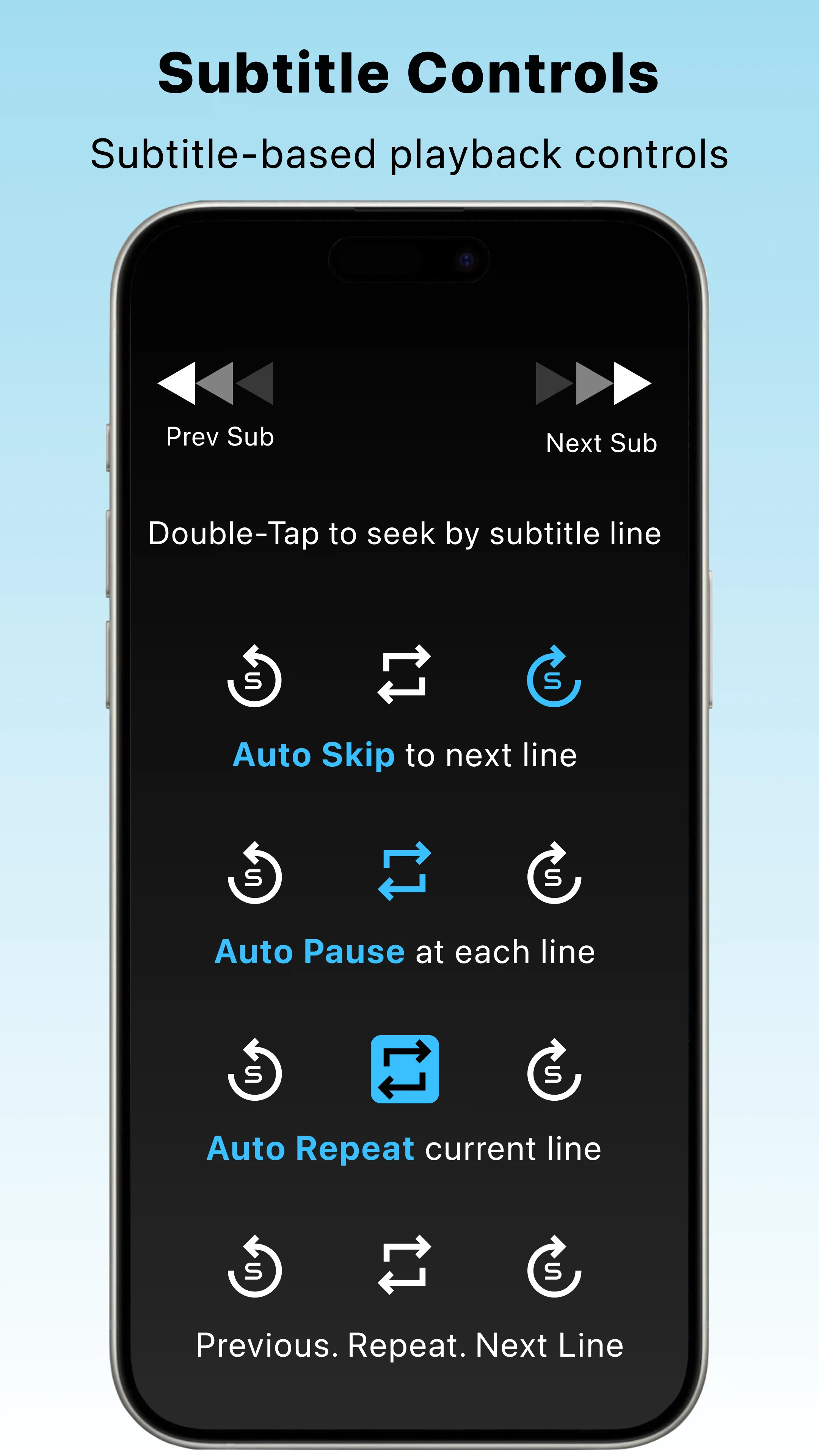 SubX Player: AI Dual Subtitles screenshot