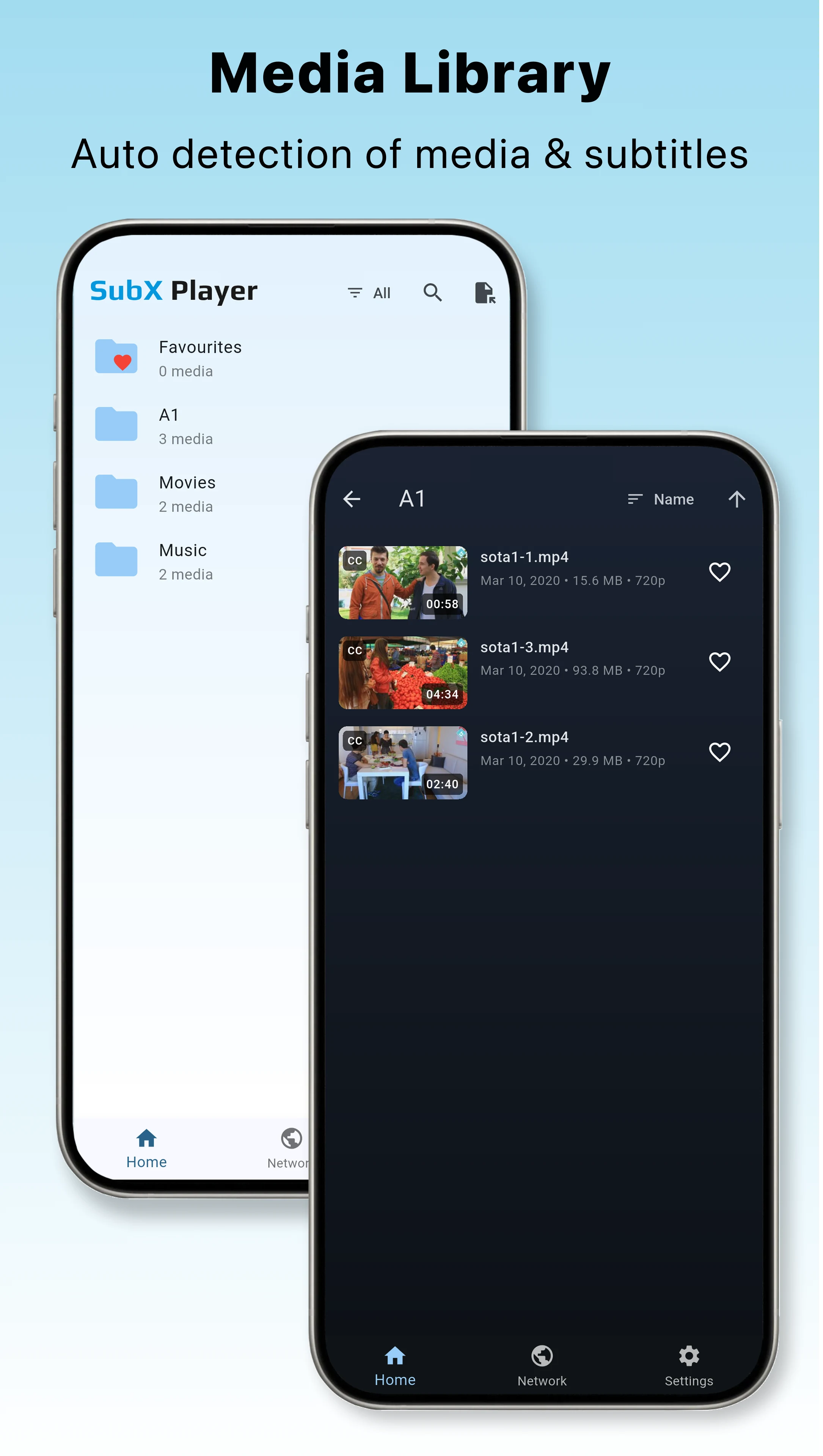 SubX Player: AI Dual Subtitles screenshot