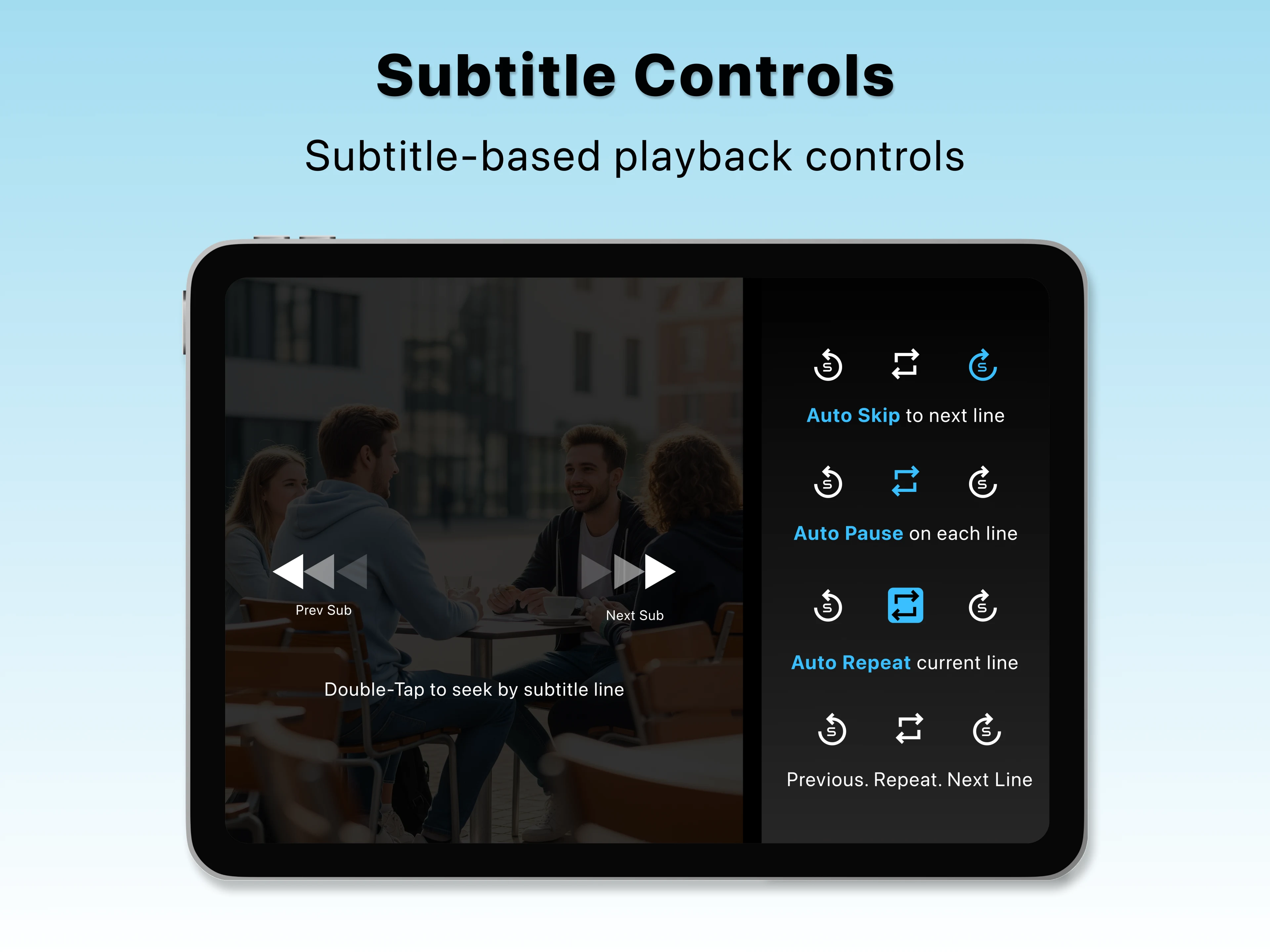 SubX Player: AI Dual Subtitles screenshot